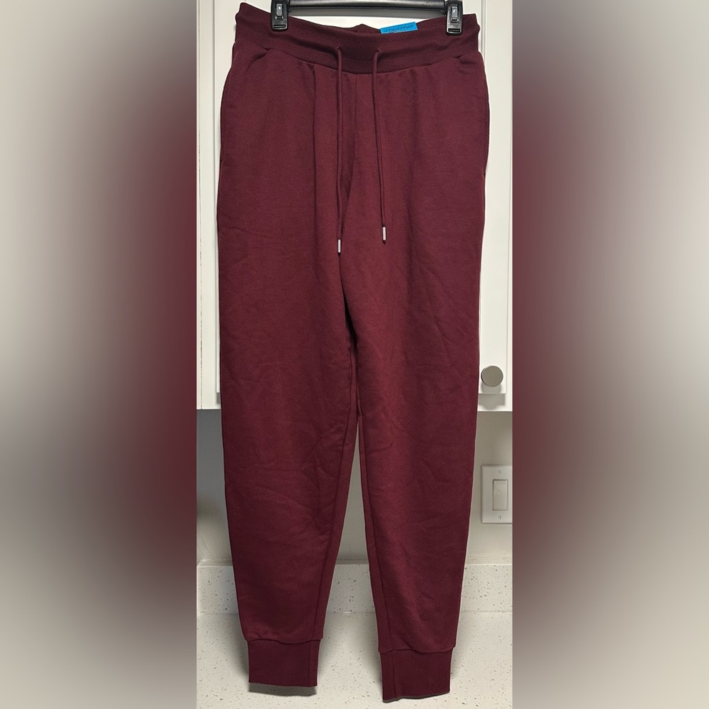 Starting Point Maroon Red Joggers Super Soft Large